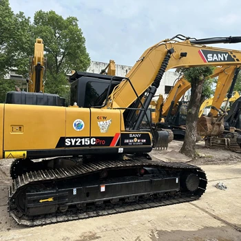 China made Used excavator SANY SY215C SY215 crawler excavators Sany 20 ton shovel 2022 model price low