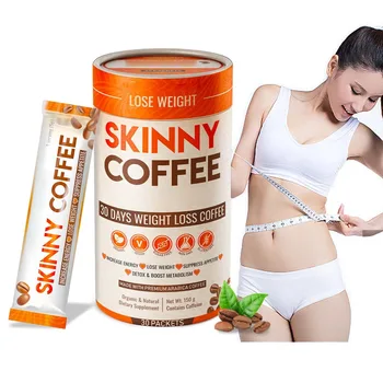 Private Label Garcinia Cambogia Arabica Skinny Coffee Detox Slimming Weight Loss Coffee