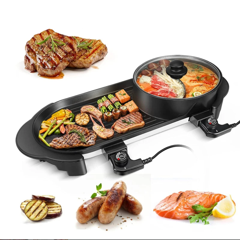 Aifa New Hot Smokeless Indoor Cooking Electric Smokeless Grill Multi