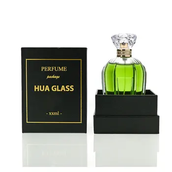 Luxury Heavy Base Empty  Glass Perfume Bottle 50ml Cylinder Parfum Botol 30ml Empty Glass Fragrance 100ml