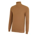 Sweater Men Sweater Plain Knitted Pullover Viscose Polyamide Slim For All Seasons Turtleneck Thin Wool