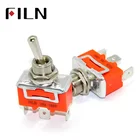 FILN 1121 On On Copper Contact Point 10A 250V 3pin On Off Toggle Switch