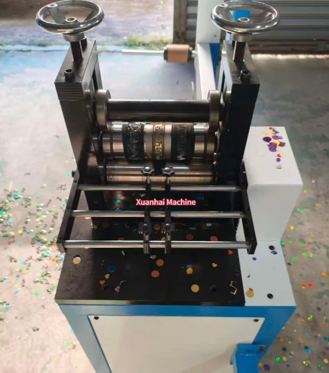 Custom Shape Confetti Die Cutting Machine – High-Speed Paper & Film Confetti Cutter With High Output Custom Shape Confetti Die Cutting Machine – High-Speed Paper & Film Confetti Cutter With High Output