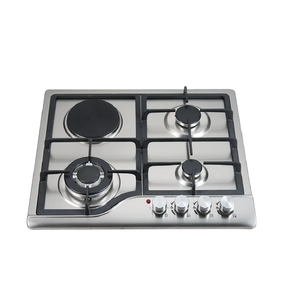 electric 4 burner hob