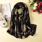 Hijab Hijab Factory Cheap Silk Scarves Wholesale Imitated Silk Shawl Scarf Printed Silk Hijab