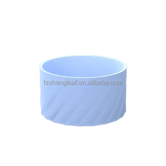product silicone sleeve protective cup cover anti slip boot for tumbler 30oz 40oz bottom protector heat resistant food grade reusable-8