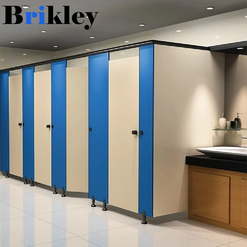 Modern Commercial Waterproof HPL Board Bathroom Toilet Partition supplier