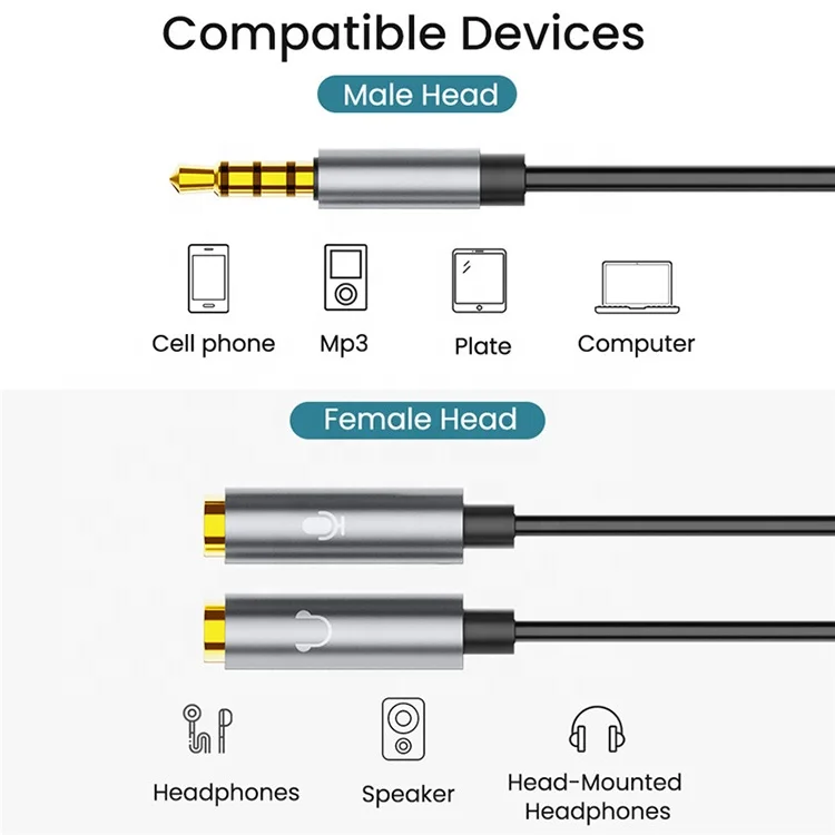 audio splitter cable