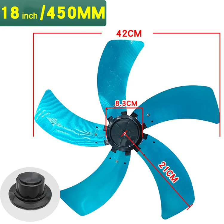 Table Fan, 16-Inch, Plastic, Wall - detail 18