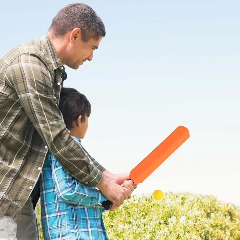 product soft foam cricket bat for kids safe lightweight training toy perfect for backyard play indoor outdoor cricket fun junior sports-3
