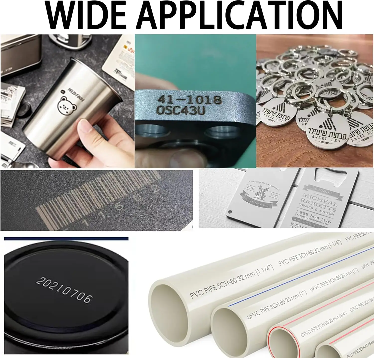 20w 30w 50w 100 Watts Hand Held Steel Metal RAYCUS MAX Fiber Laser Carving Marker Mark Etcher Printer Engraving Marking Machine