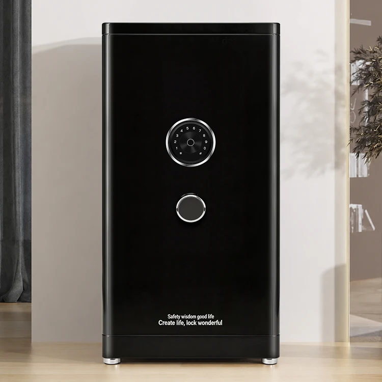 f1 1000 ceqsafe face recognition biometrics wifi smart electronic tuya app wifi safe box for house hotel home-3