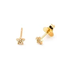 Silver Silver Earrings Direct Supplier Fashion Ins Style S925 Sterling Silver Mini Star Diamond Earrings