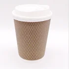 Paper Ripple Various Size Custom Raw Material Export Paper Cups In Ripple Wall Paper