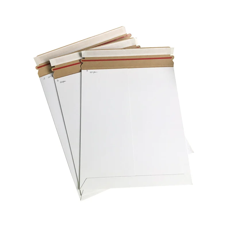 White All Board Envelopes All Sizes Cardboard Strong Mailers C3 C4 C5 DL 