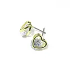 Copper Hoop Coppercopper New Arrival Luxury Environmentally Copper With Heart Zircon Hoop On Earrings Ear Cuffs