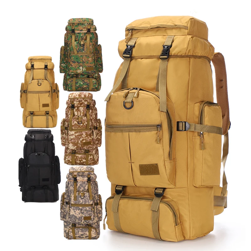 Outdoor Oxford Durable Man's Travel Bag  Camouflage Backpack Waterproof Hiking Backpack