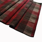 Upholstery Amzon Hot Sale Tweed Pure Wool Fabric Vintage Square Upholstery Merino Wool Fabric