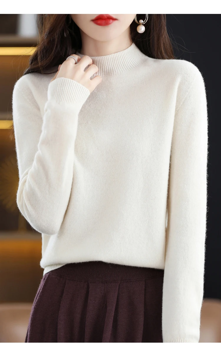 100% merino wool cashmere women