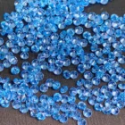 Factory Wholesale Topazs Blue Loose Cubic Zirconia 1mm-10mm Size Round Shape Synthetic Cz Gemstone For Jewelry