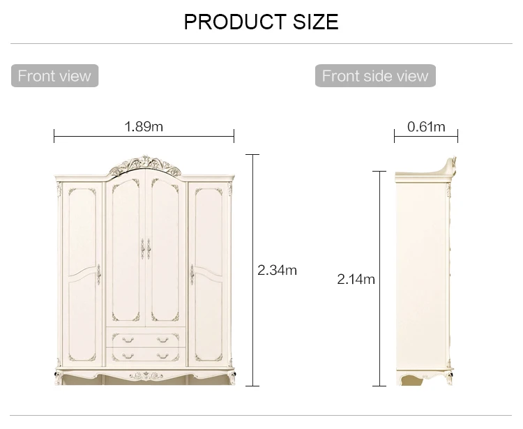 Linsy Home economical bedroom wardrobe modern minimalist european style assembly furniture wardrobe