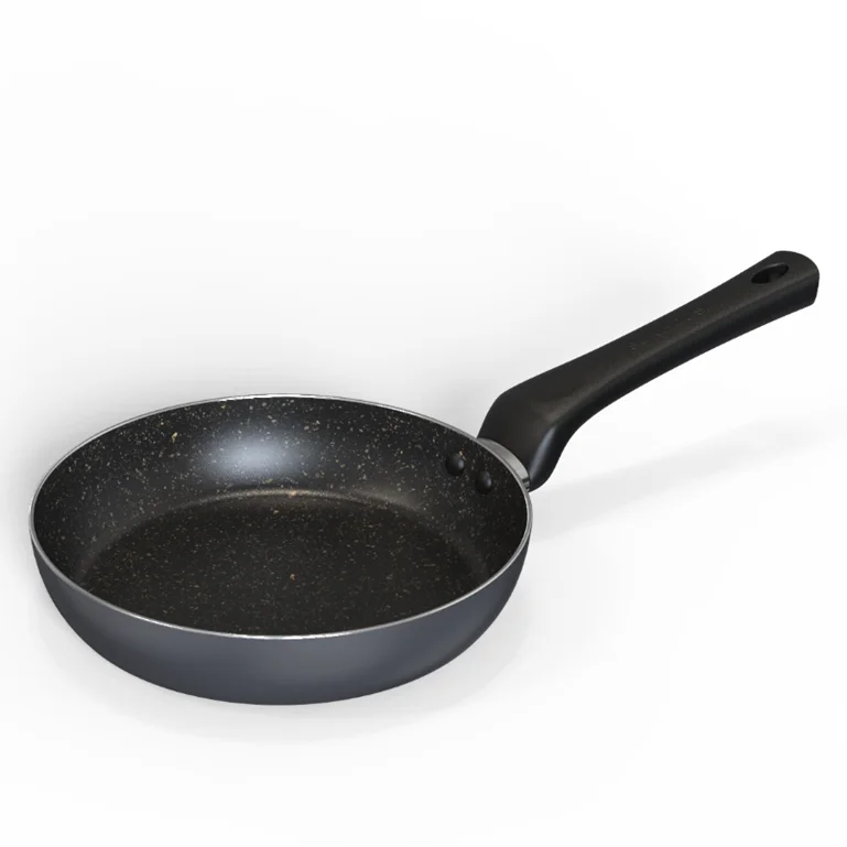 Pressed Aluminum Fry Pan Vietnam Factory Buy Marble Coating Frying Pan Household Items