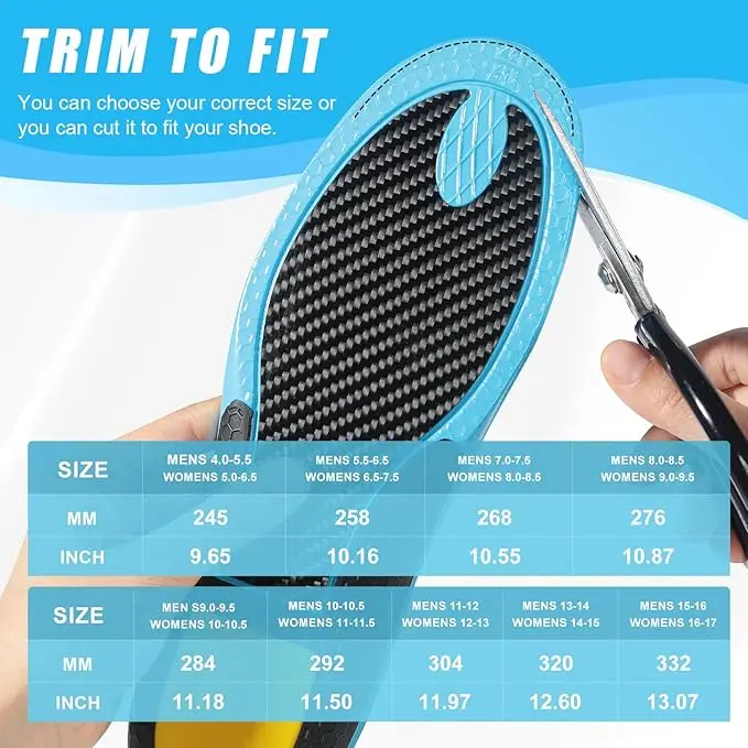 H9f5b645f78334c48b897c72671d489d0s Carbon Fiber Arch Support Insoles for Multi-Sport Shock Control