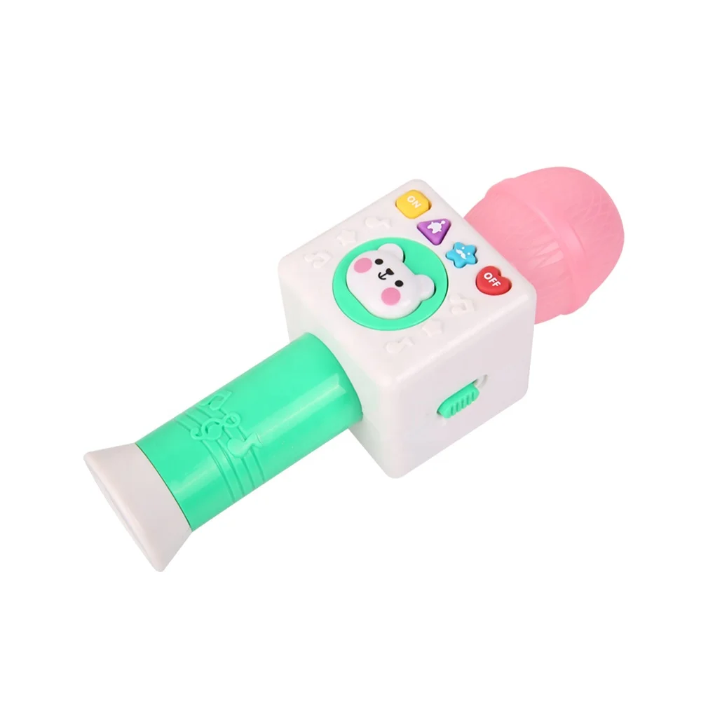 Multicolored Microphone Toy for Toddlers and Kids Educational Musical Toy with Built-in Music Songs factory