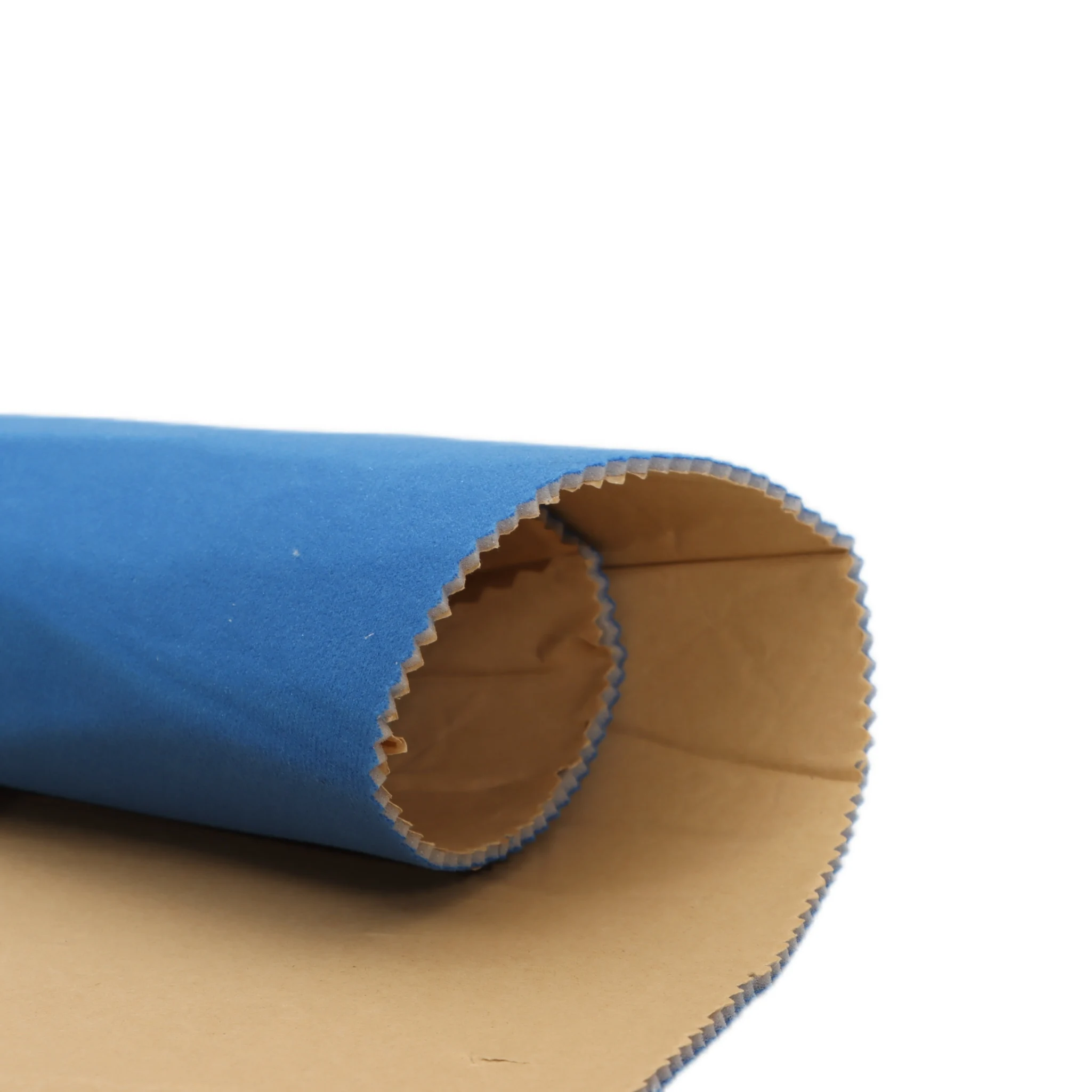 Superb Quality Manufacturer Customized Polyester Velour Foam Adhesive Backing Furniture Renovation Garment Laminated Fabric details