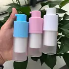 Airless Bottle 30ml 50ml Pump Airless Pump Bottle Cosmetic Frosted Airless Bottle 15ml 30ml 50ml Lotion Pump Bottle