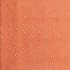Floral Jacquard Fabric Breathe Freely Small Flower Jacquard Pattern Floral Dress Stock Knit Fabric By Kg