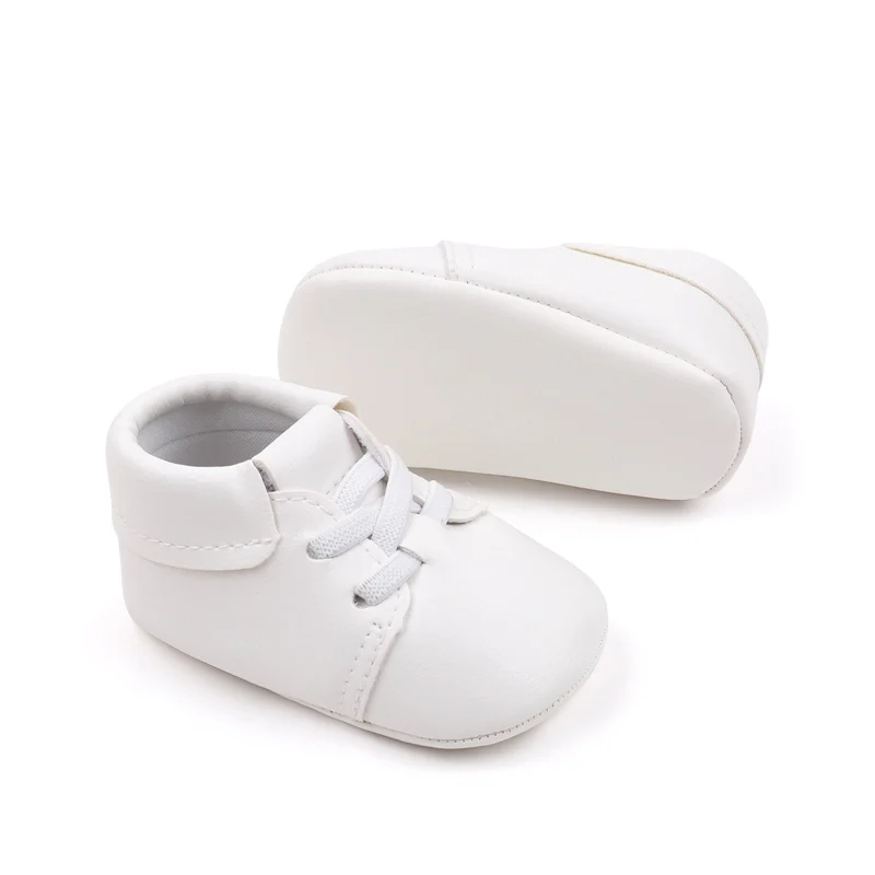 Unisex Baby Shoes New Soft Bottom Pu Lightweight Newborn Shoes Size 0-15 Months for Boys and Girls supplier