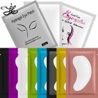 Gel Gel Eyes Hot Sale Practice Eye Patch Lint Free Gel Pad Eyelashes Pink Lash Parches Para Ojos