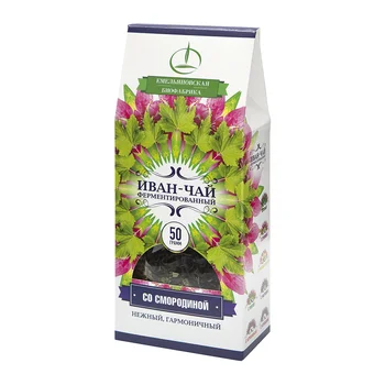 High Quality Wholesale Natural Fermented Green Fireweed Willow Herb Loose Herbal Tea With Currant Leaves