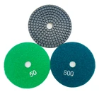 Diamond Hot Sales 4'' Wet Polishing Pad Diamond Pads For Marble Granite Quartz