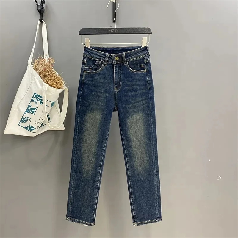 Apparels Ladies Skinny Denim Cotton Stretch Jean Chinese Stock Lot women's trousers fashion ladies jean