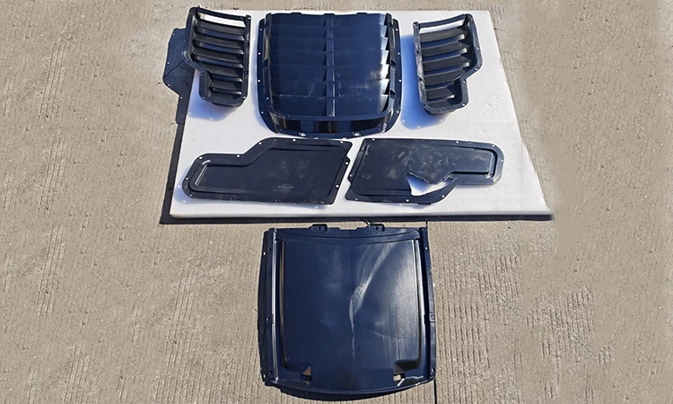 KEBEL Front Engine Hood Auto Body Kits Car Hood for Ford Mustang GT500 KR 2018 2019 2020 2021 2022 factory
