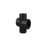 Plastic Fitting Fittings Hot Sale PE Plastic Fitting 20mm 50mm 80mm 110mm Planar T Pipe Fittings
