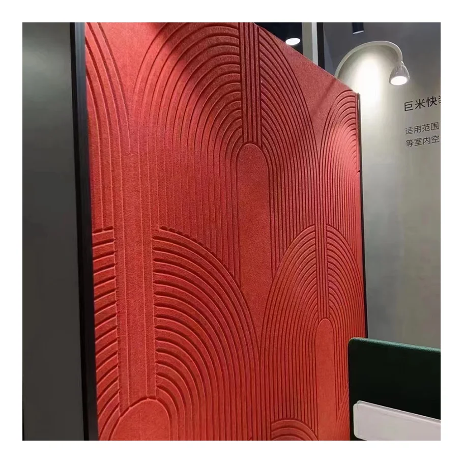 High Efficiency Polyester Fiber Standing Wall Soundproof Cheap Acoustical Panels For Kids Room