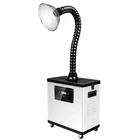 Air Nail Extractor Pure Air Pa-300ts-Iq Low Nail Salon Fume Extractor For Nail Polishing Dust Collection