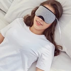 Eye Relieve Eye Fatigue Personal Care Leather Cotton Heating Sleep Eye Mask