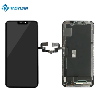 selected new oled lcd for iphone x lcd screen soft hard oled tft incell lcd display with digitizer repair parts replacement