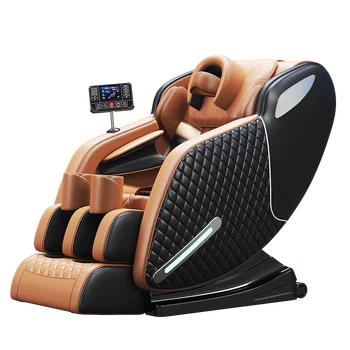 2022 new design Luxury Shiatsu 4d massage chair foot spa SL track full body massage seat zero gravity massage chair