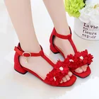 New Arrival Sandales Pour Enfants Filles Anti-slip Kids Cute Flower Children's Flat Sandals For Girls