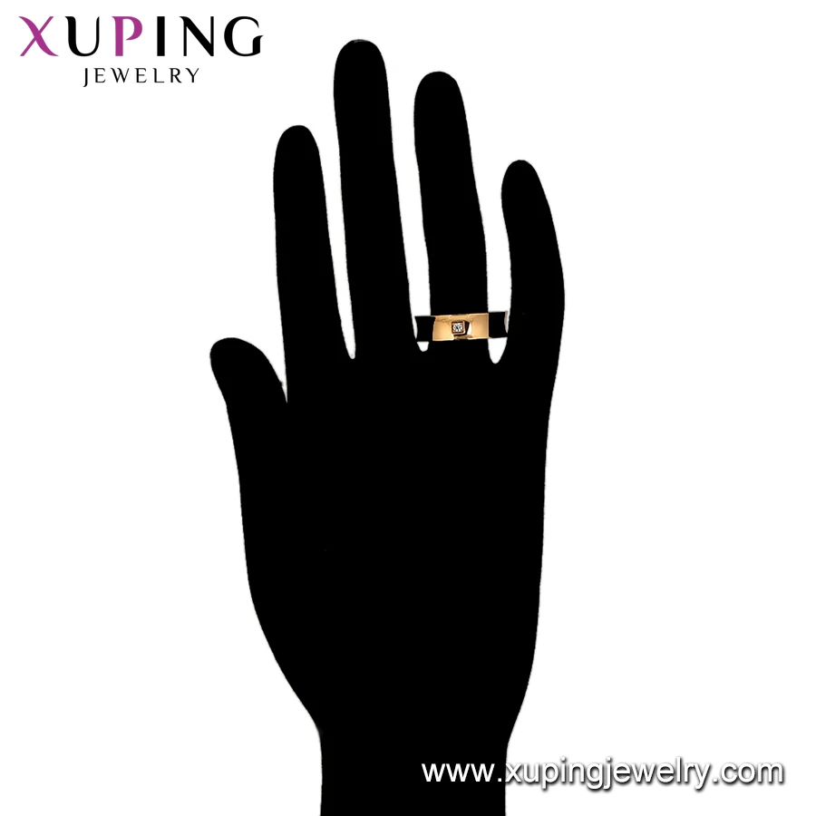 15976 xuping wholesale fashion figure ring with simple generous design for women or man