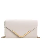 Purse Wholesale Fashion Faux Suede Clutch Bag Ladies Elegant Metal Binding Evening Purse For Wedding