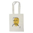 Bag Recycled Bags Customized White Cotton Canvas Tote Bag Recycled Shopping Shoulder Grocery Bags