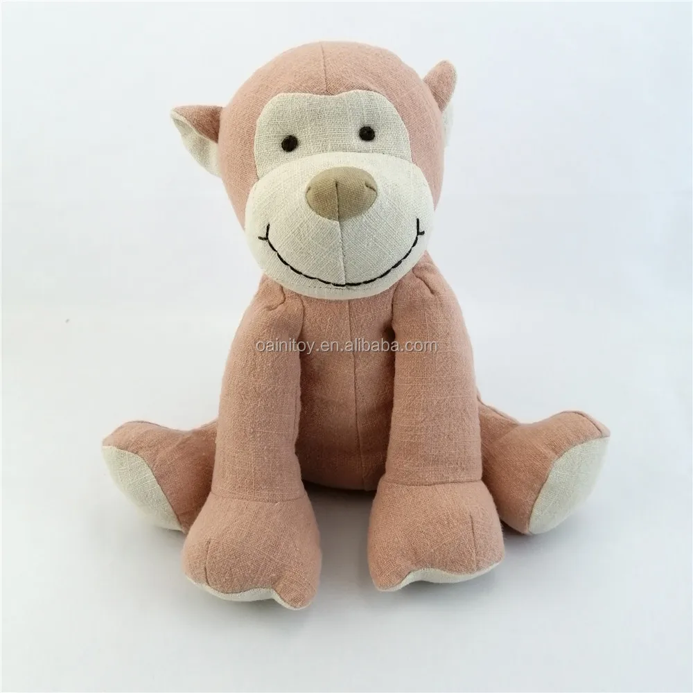 organic monkey stuffed animal