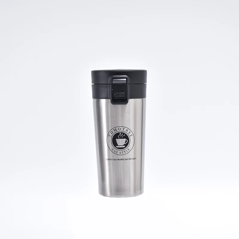 Stainless Steel Vacuum Double Layer Thermos Cup Bounce Portable