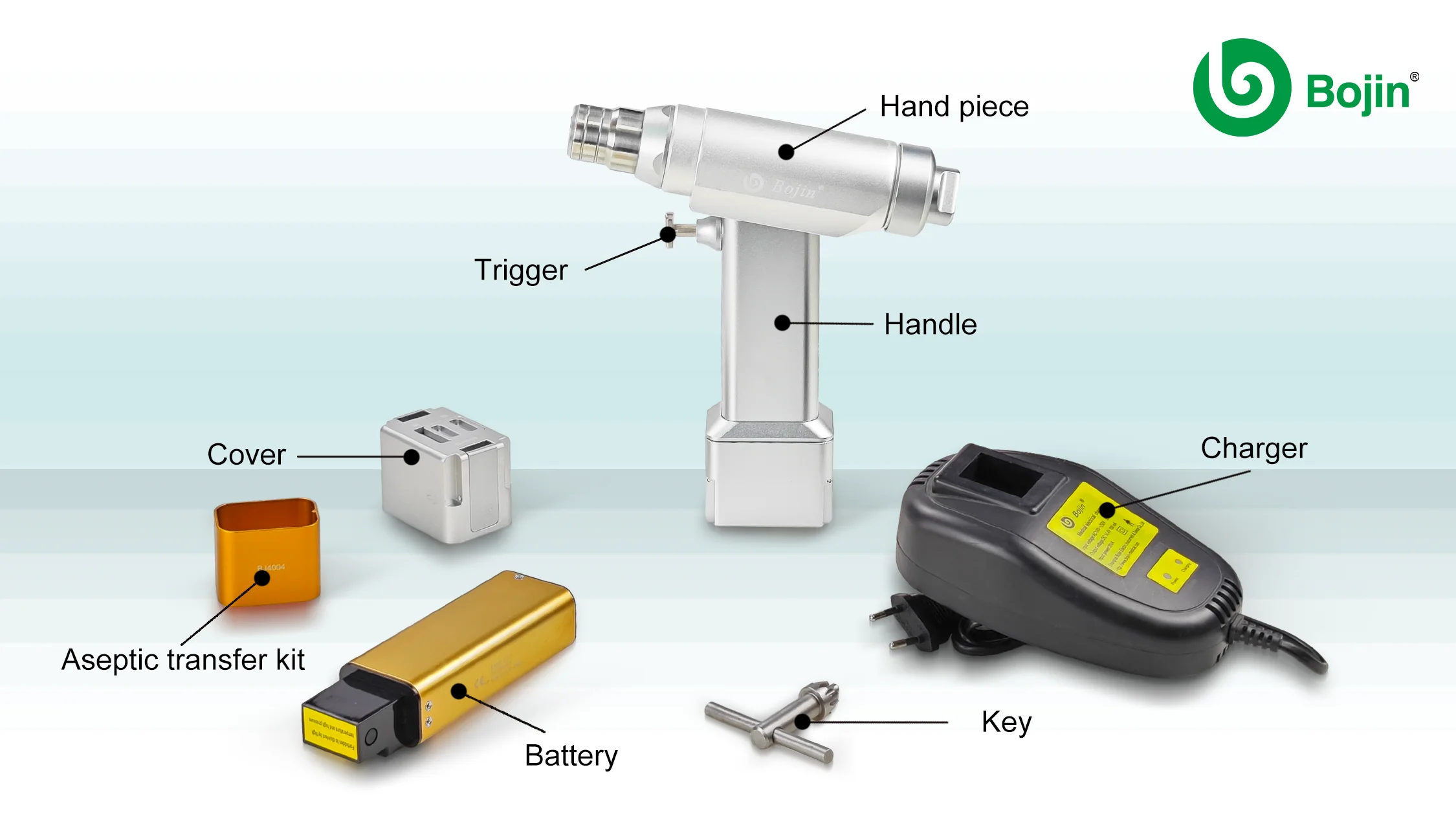 Bojin SYSTEM 4000 Orthopedic Power Tool BJ4107 Sternum Saw-Singlefunctional